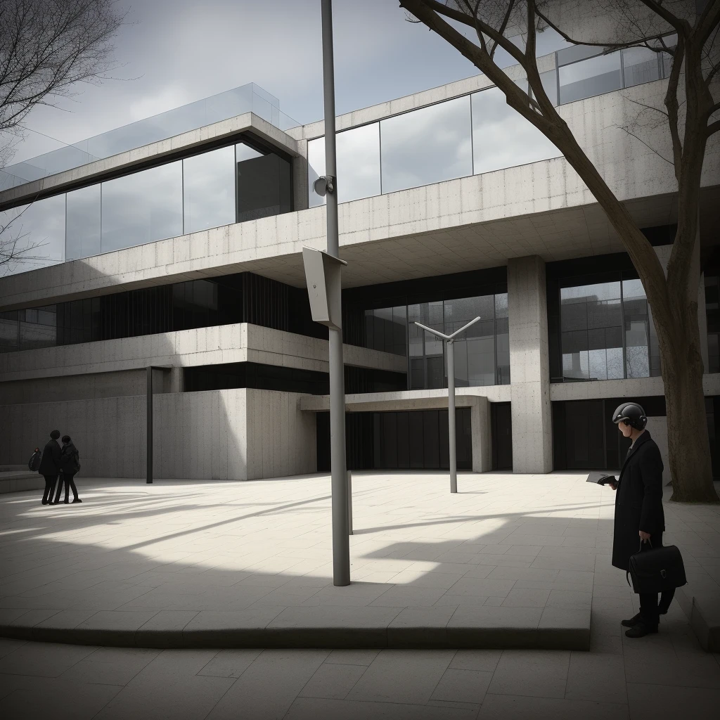  In the style of atrocities, brutal building, cyber punk, brutality style, london south bank, neo-brutalism, Brutalist Shiloh, The appearance of the brutalist, Brutalist buildings, brutalism architecture, simple brutalist architecture, brutalism urban architecture, Brutalist buildings tower over