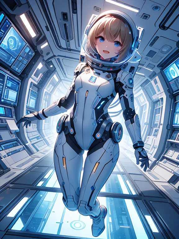 beautiful feet, trickle, white background, The art work is, Includes lots of vibrant colors and blurry surreal details, Scattered beneath the surface, Highly detailed focus, realistic, Humanity, (best quality), slave collar, and the tongue sticks out, scream, sweat legs, royal sister, Ripe body, 4K, White, plump and delicate body, plump ass,cute女の子のダイナミックなポーズ, She wears a form-fitting, Immediately grab attention, Shimmers in different neon colors when exposed to light, It is a small LED light that flashes to an invisible beat, そして遊び心のあるlaughterが彼女の唇を飾ります, With background: Hype Color – Neon Pink, and deep yellow, Create an energetic vortex, White lightning streaks zigzagging across the background, 最high quality、best image quality、masterpiece、woman((18-year-old、cute、blonde、long hair、Black Robot Armor、Luminescent chest parts、Gold Arm、big bust、Bust 95、wide open chest、Slender、laughter、cyber eyes、Show the whole body、beam effect))、high quality、Depth of bounds written、((Inside the spaceship)), (Outside the window, space, Earth from space, spaceport)、With background((Cyberworld))、depth((Computer mass))