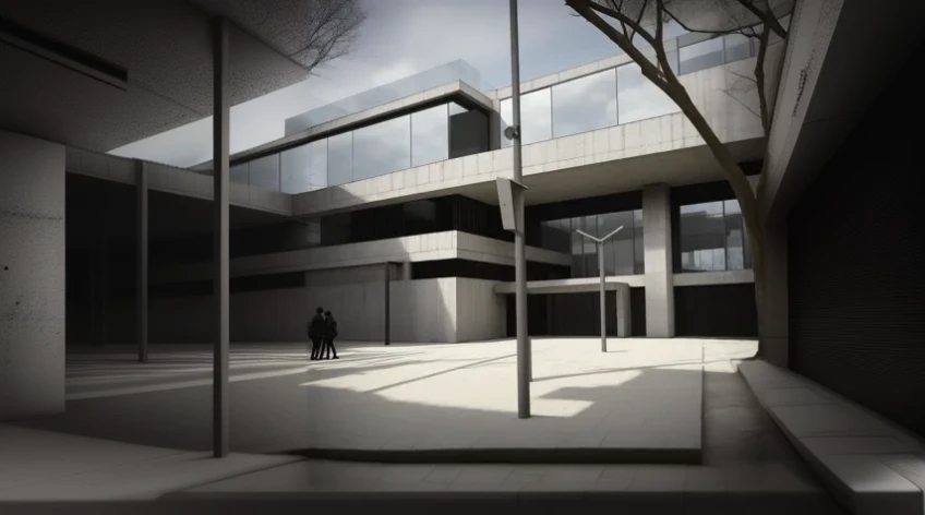In the style of atrocities, brutal building, Exterior of the building, brutal style, london south bank, new cruelty, Brutalist Shiloh, Appearance of the brutal, Brutalist buildings, brutalism architecture, simple brutalist architecture, brutalism urban architecture, Brutalist buildings tower over