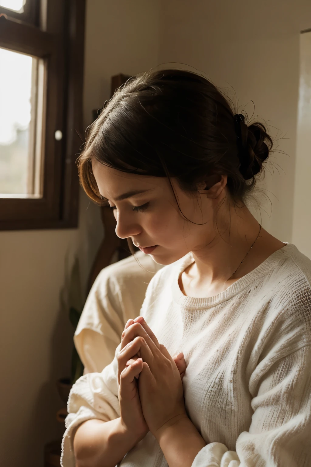 image of a person praying