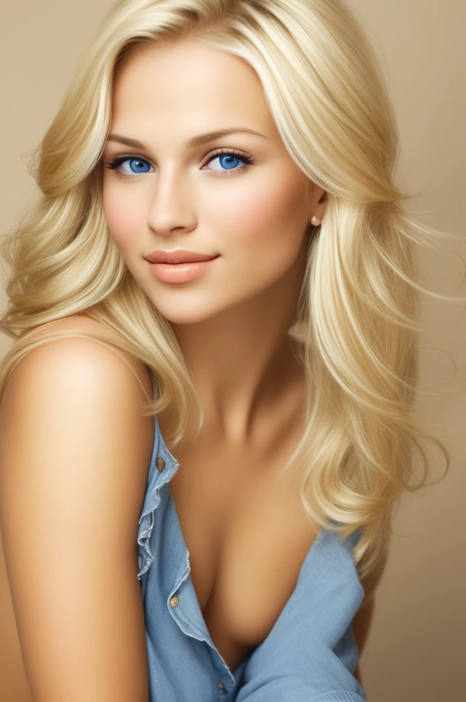 Pretty Blonde Woman