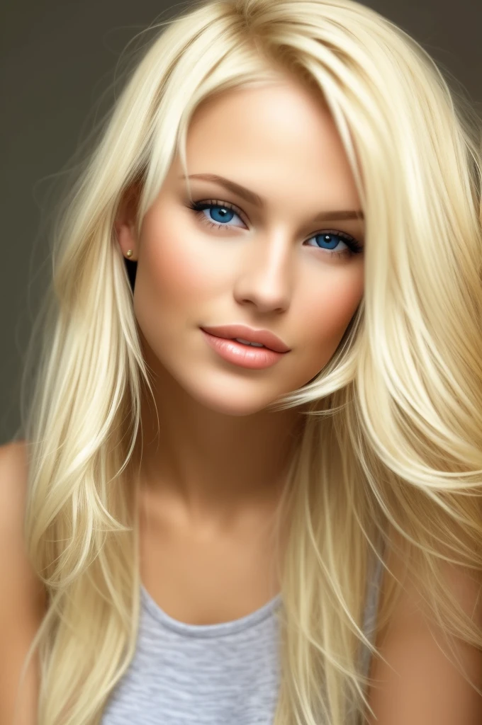 Pretty Blonde Woman