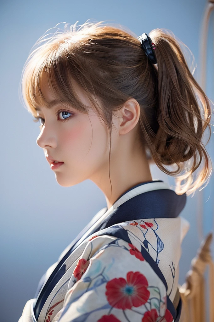 (masterpiece:1.2, highest quality), (exquisite eyes: 1.2), ((1 girl)), ((alone)), (red eyes:1.4), (exquisite eyes and exquisite face:1.3), ( beautiful and clear background: 1.2), (Very detailed CG, Super detailed, best shadows: 1.1), ((Depth of bounds written)), ((watercolor)), (They are: 1.5), (A disheveled kimono half-taken off: 1.3), big , naked body, Flowers and petals, beautiful concept art, (white background: 0.5), (figure: 1.1), (very delicate: 1.1), (perfect details: 1.1), profile, cowboy shot,sexy