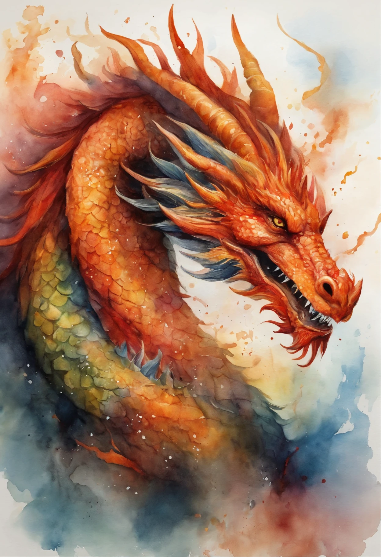 Creatures Fire Elemental and Dragon Garibas