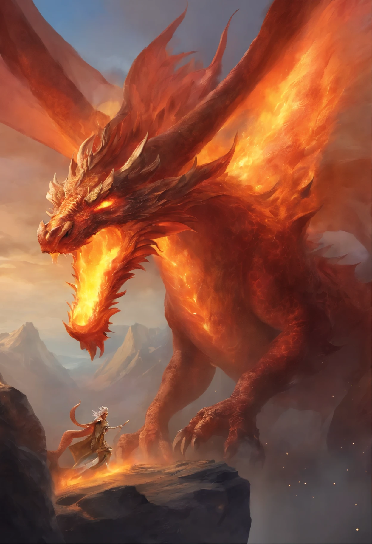 Creatures     Fire Elemental and Dragon   Garibas