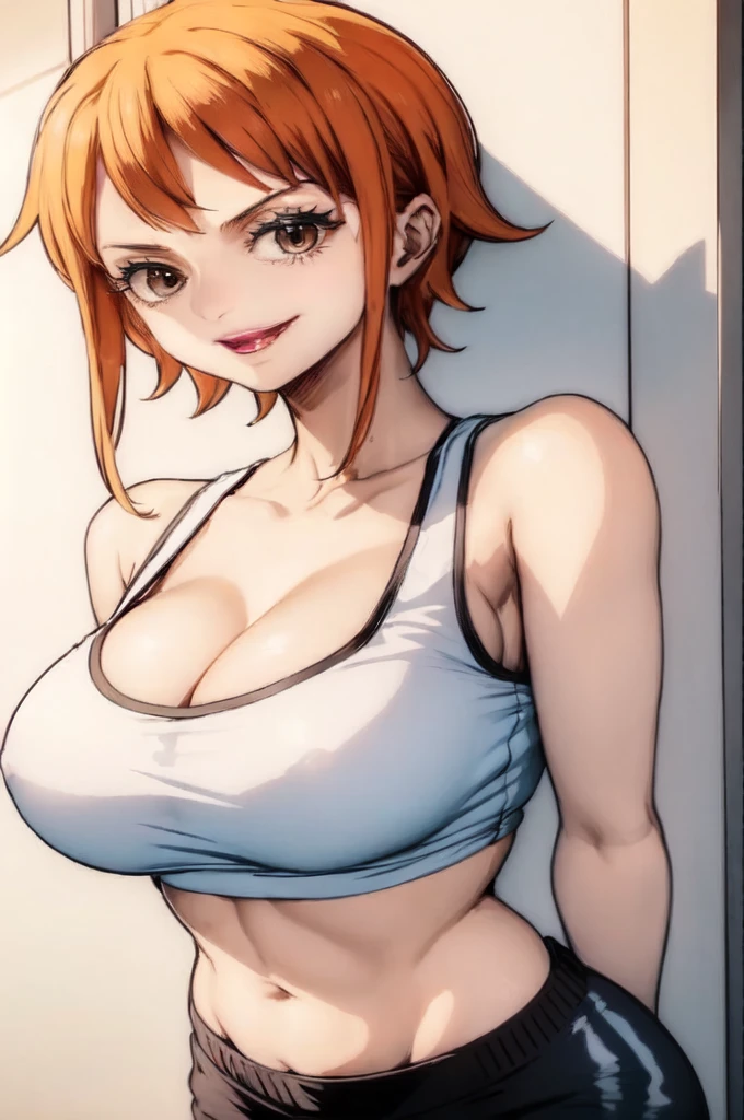 Close-up of a busty woman posing for a photo, beautiful portrait of us, us from one piece, us one piece, Pokemon Mist, us, OPPEIN, Kitagawa Marin fan art, heroine 👀 :8, author：Kentaro Miura, seductive anime girls, anya from spy x family, big breasts!