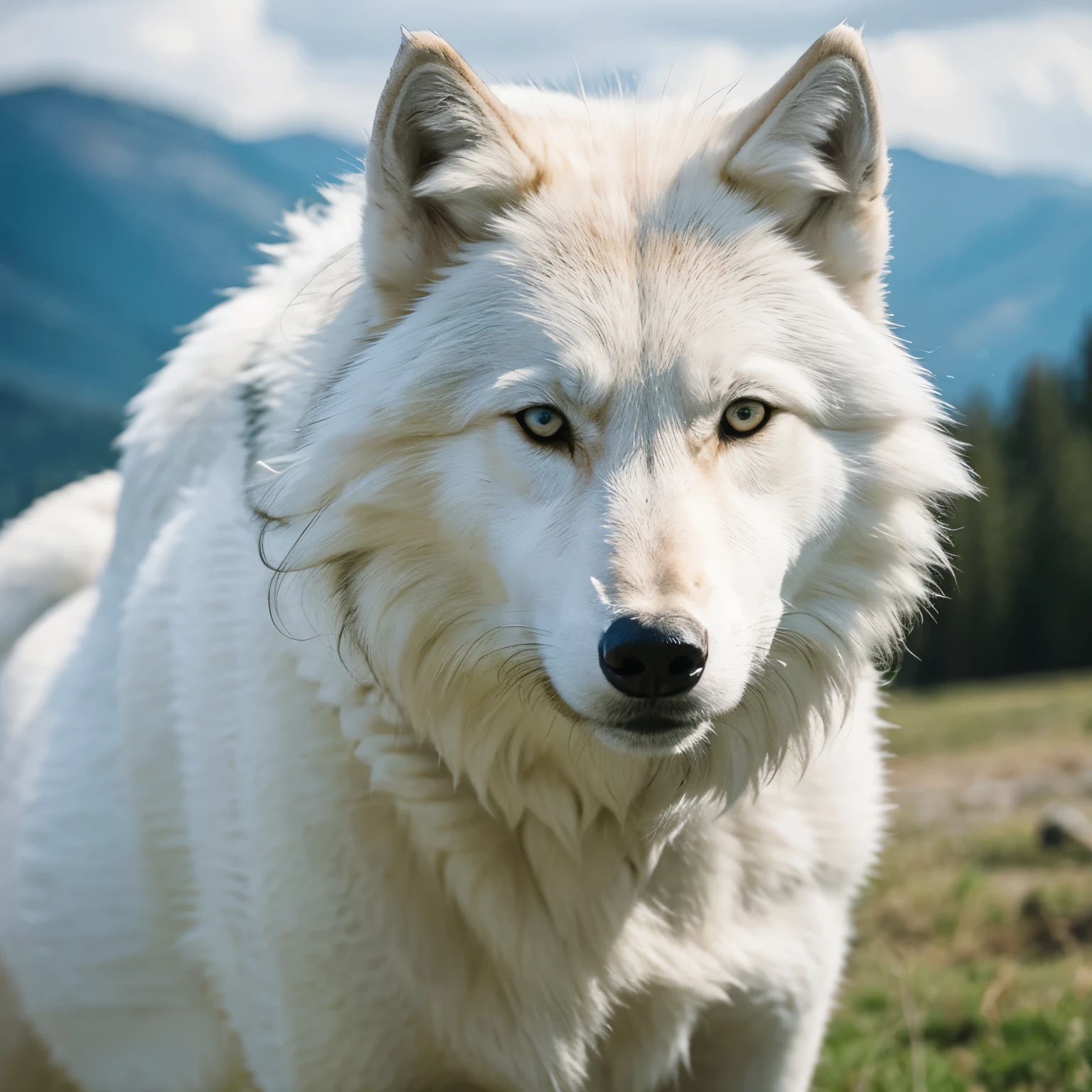 white wolf