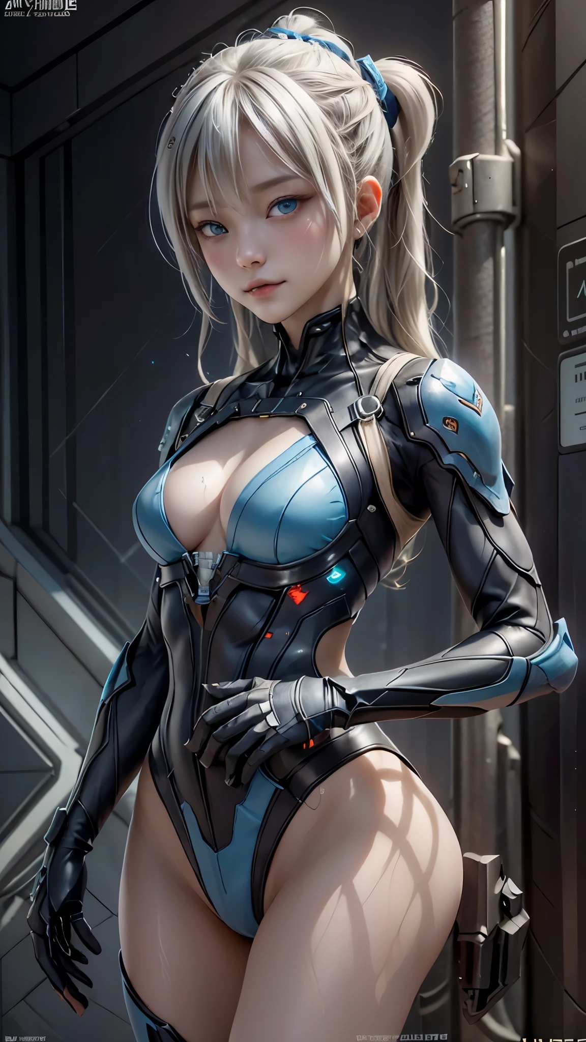 ((highest quality)), ((masterpiece)), (detailed:1.4), 。.。.。.3D, beautiful cyberpunk woman image,nffsw(high dynamic range),ray tracing,NVIDIA RTX,super resolution,unreal 5,Scattered beneath the surface,PBR texturing,post processing,anisotropic filtering,Depth of bounds written,maximum clarity and sharpness,multilayer texture,Albedo and specular maps,surface shading,Accurate simulation of light-matter interactions,perfect proportions,octane rendering,two-tone lighting,wide aperture,Low ISO、White balance、Rule of thirds、8K students、(())(((white and blue clothes)))(((blonde)))