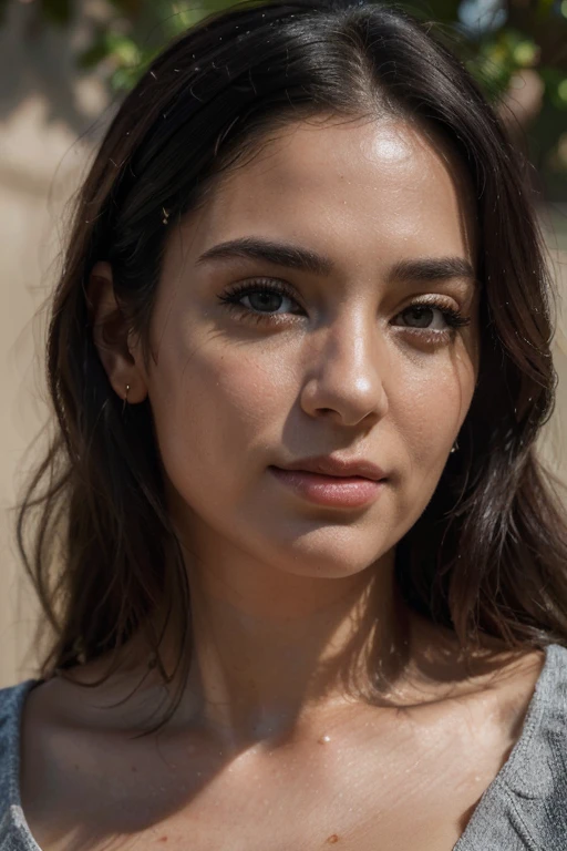 (best quality,4k,8k,high resolution,masterpiece:1.2),ultra detailed,(realistic,photorealistic,photo-realistic:1.37),portrait face woman 55 years beautiful black hair