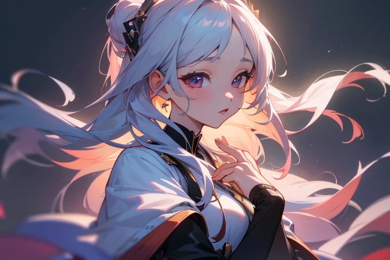 (extremely detailed CG unity 8k wallpaper), the most beautiful artwork in the world, 1girl, upper body,kpop idol,