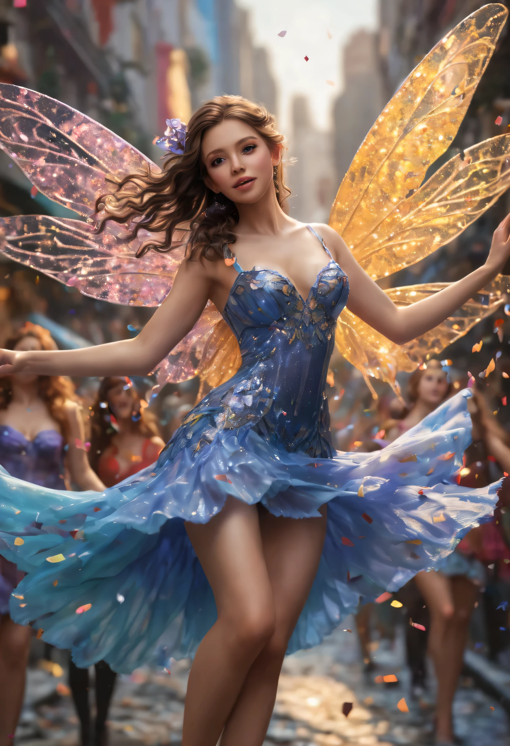 “(best quality,4k,8k,highres,masterpiece:1.2),ultra-detailed,(realistic,photorealistic,photo-realistic:1.37),HDR,UHD,studio lighting,ultra-fine painting,sharp focus,physically-based rendering,extreme detail description,professional,vivid colors,bokeh,portraits,horror,anime”
A group of sexy voluptuous fairies, with their mesmerizing wings glistening in the light, have run amok in a party supply store. They are having a wild party, filled with laughter and mischief, as they twirl and dance in the air, tossing around colorful confetti. The fairies' hourglass figures are accentuated by their alluring outfits, which shimmer with every movement. Their mischievous eyes sparkle with delight as they spread their wings and take flight, creating a mesmerizing spectacle. The store is filled with the vibrant hues of their confetti, creating a dreamlike atmosphere. The fairies' sheer exuberance and seductive charm radiate throughout the scene, captivating the viewer with their enchanting presence. The combination of realistic details, vivid colors, and the perfect balance of light and shadows creates a truly magical ambiance.