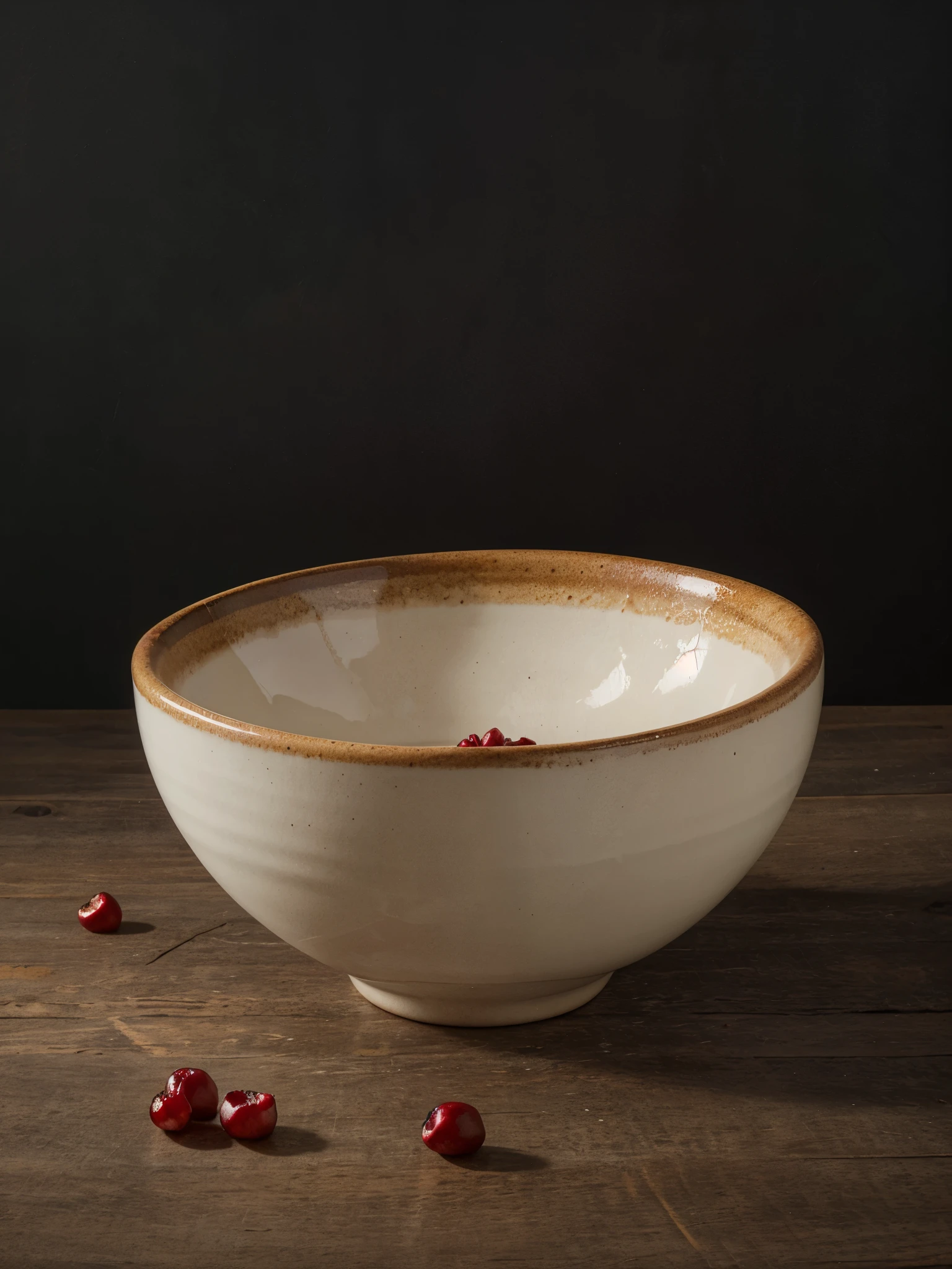A plate filled with high quality pomegranate 