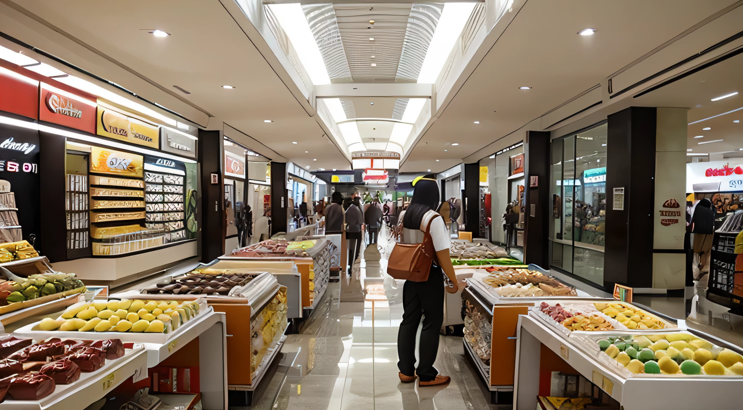 in the Mangga Dua Square Mall in Jakarta in one of its shops