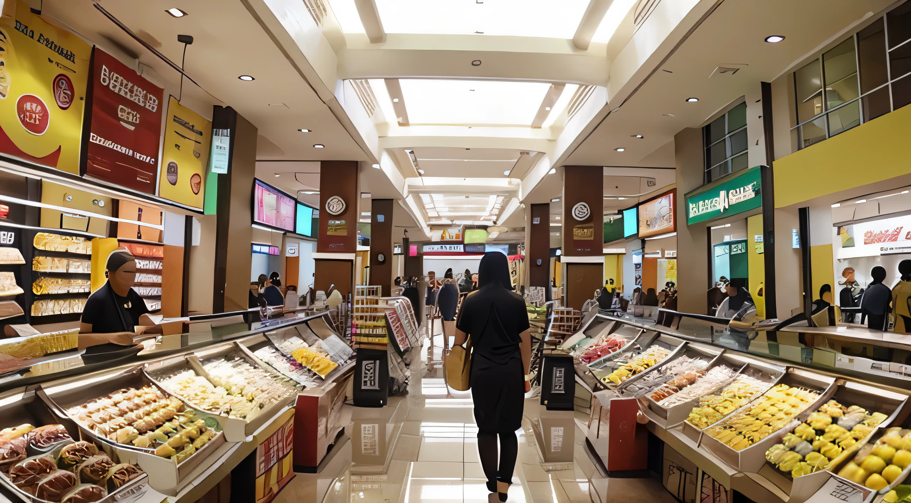 in the Mangga Dua Square Mall in Jakarta in one of its shops