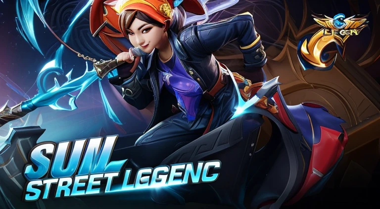 close up of someone like hero monkey character in the city, mobile legends style art, iconic character splash art skin, character splash art, official splash art, street legends of the sun mobile legends skin