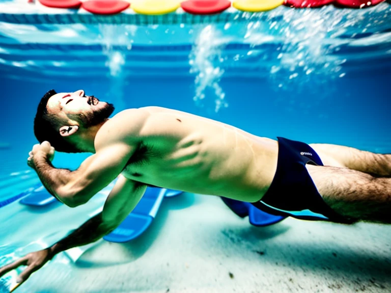 Full body image of a Japanese man、male student、male swimming club member、male lifesaver、Shaved Head Man、Dark-skinned man、muscular man、man sinking in the bathtub、man sinking at the bottom of the pool、man sunk to the bottom of water、A man wearing a skin-tight black speedo swimsuit、A man wearing a silicone cap、A young man sinking with his eyes open、Young man sinking with his mouth open、Man Looking Up At The Sky、A man with a surprised expression、A man with a sad expression、strangled man、man being suffocated、Full body image of a man submerged in water、A man participating in a swimming competition、competitive swimming man、swimming school men、male swimming instructor、one man、male player、A man wearing nothing on his upper body、man pretending to be murdered、male actor playing a corpse、The man who plays the role of a water corpse、Suspense drama、mystery drama、underwater camera、A young man opens his eyes and plays the role of a corpse.