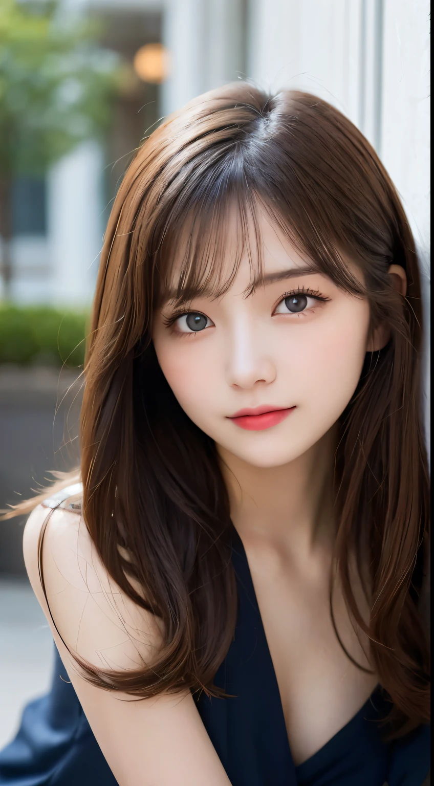 table top, highest quality, shape, Super detailed, finely, High resolution, 8k wallpaper, 完璧なダイナミックな構shape, beautiful and detailed eyes, winter dress,medium hair, small breasts, natural color lip, random sexy pose,smile,、20 year old girl、midnight、beautiful and detailed face、perfect and beautiful face,Big eyes、RAW photo、spread your arms and legs wide、Express your best mood with your whole body、beautiful and detailed eyes、small face、beautiful duplex、slim face and style,blur the background