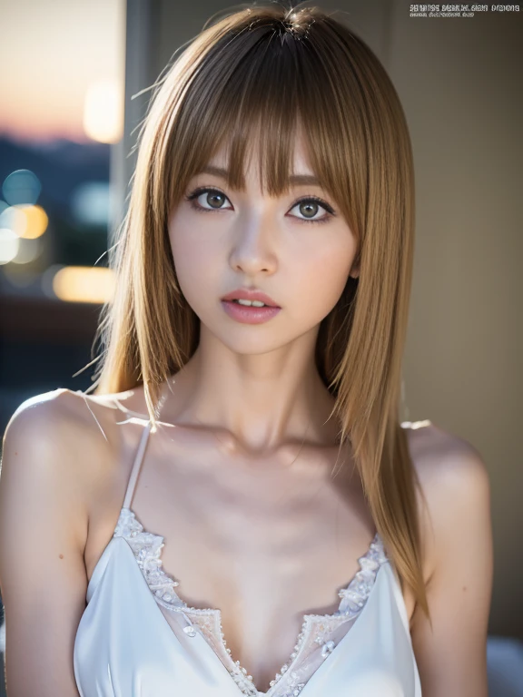 The most beautiful blonde hair in the world、Beautiful bangs、Super long straight hair、Crystal clear marine blue eyes like jewels、Transparent white and wet nightgown、European youth、perfect bodies、ultimate beauty girl、Beautiful 20 years old、White shiny skin、face perfect、Bright makeup、Thin pink lips、Girl in the shower、1 girl in、Unbuttoned shirt、lipsticks、Colored inner hair、deceptive advertising、{steams}、Viewer Vision、Golden Hour Lighting、comic strip、Bokeh atmosphere perspective、detaileds、Movie Light、intricate-detail、hight resolution、 Detailed features of face design、High Details、Clear focus、SMOOTHNESS、aesthetics、High Details、printed、octane、{{​masterpiece}}, SMALL BREAST