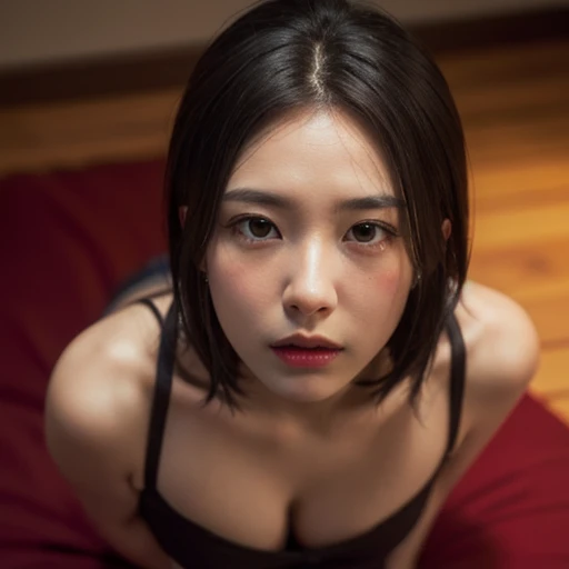 look down on with disdain, masterpiece, best quality, 1 girl, ultra quality, high quality, realistic, photo realistic, RAW photo, hyper detailed, intricate detailed,