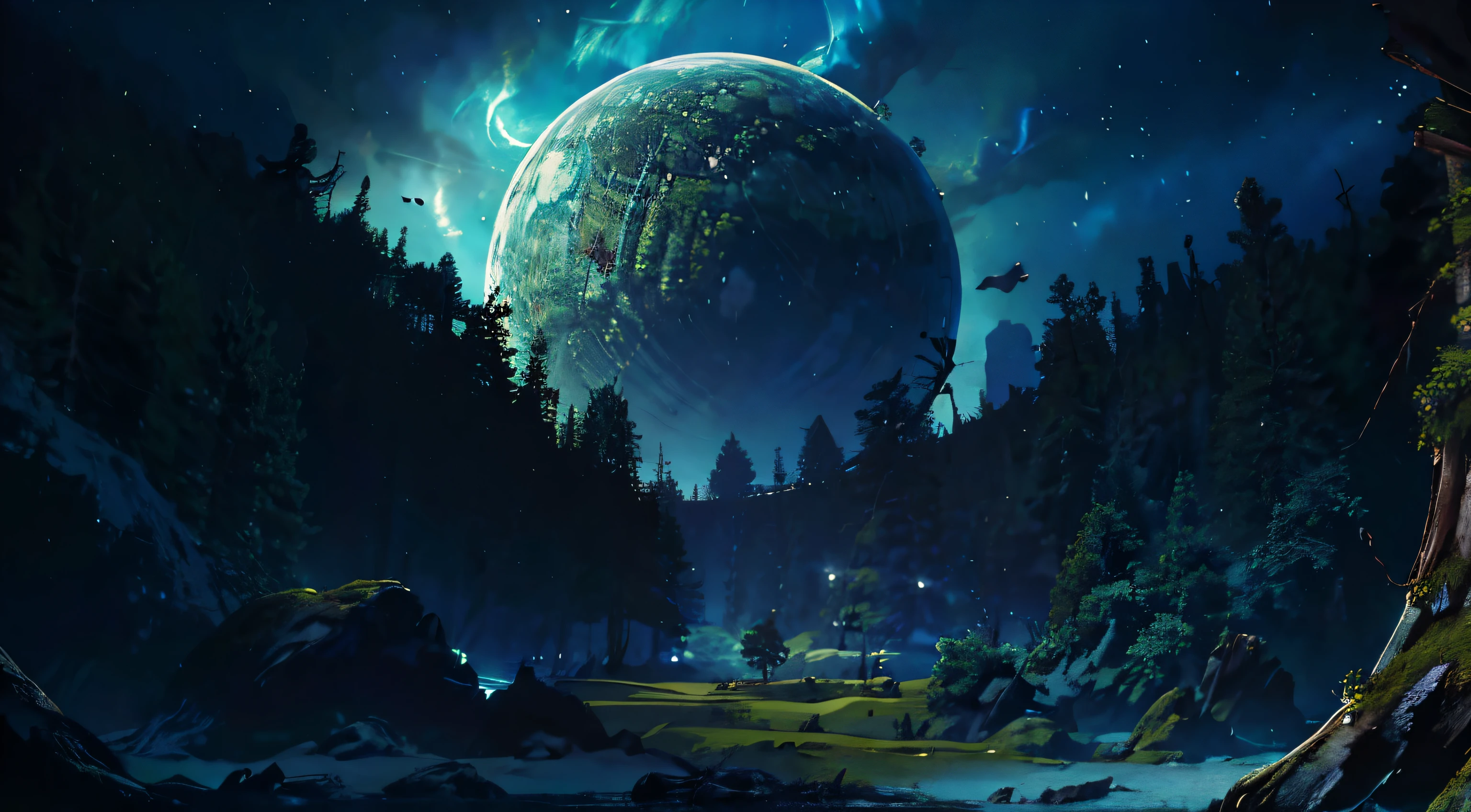In the heart of an ancient forest, Hidden deep in the towering trees, There stood an old man, Abandoned mansion. It is said that the mansion contains a treasure - one that will grant those who possess it unimaginable power..