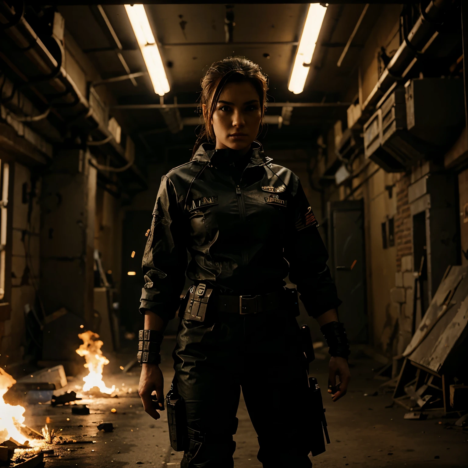 Gaming , badass character , war background