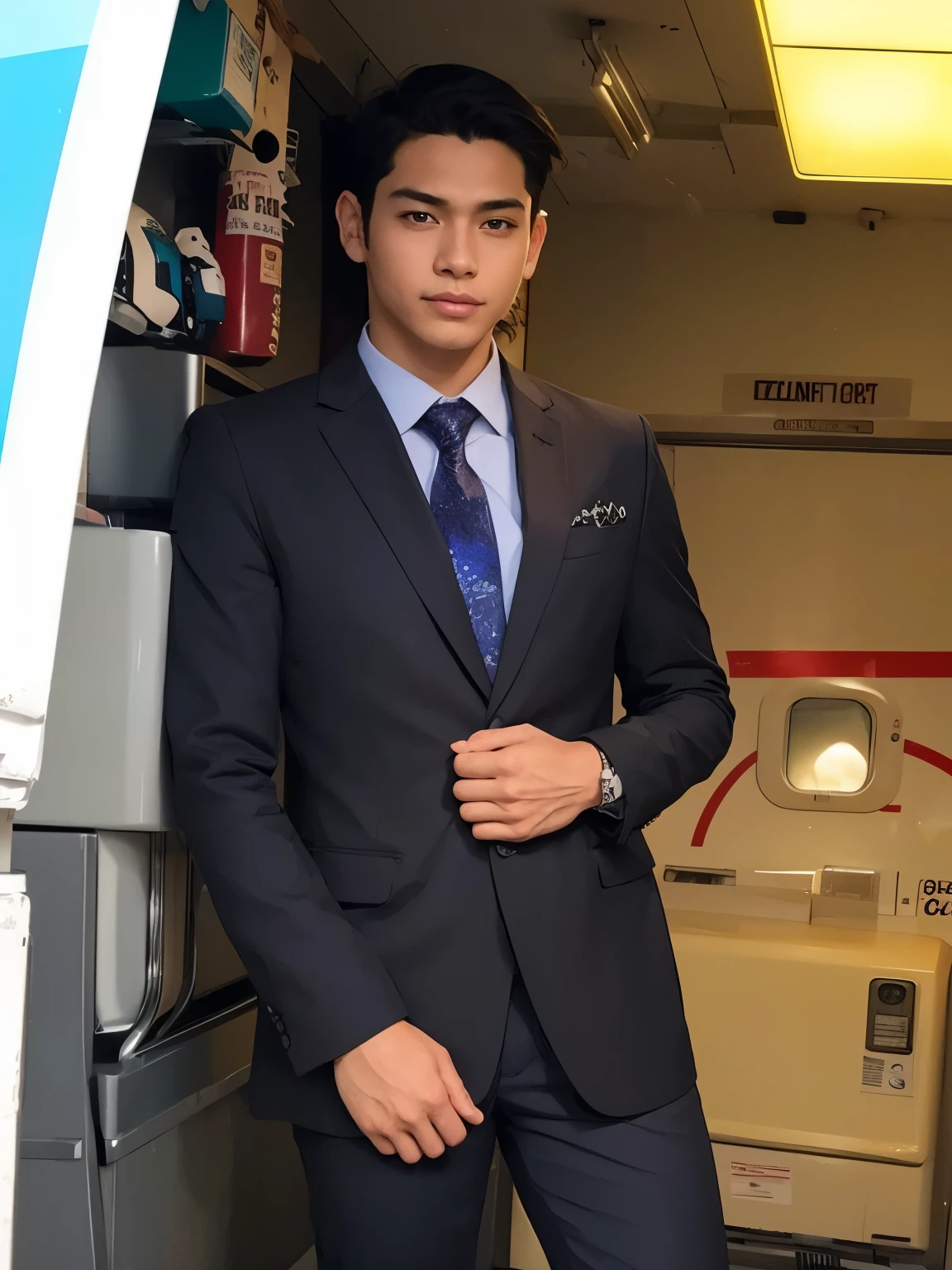 Photorealsitic, 8k full-length portraits, a handsome, Male, , Gentle expression, TOKYOcty, Winters, Shibuya in the background