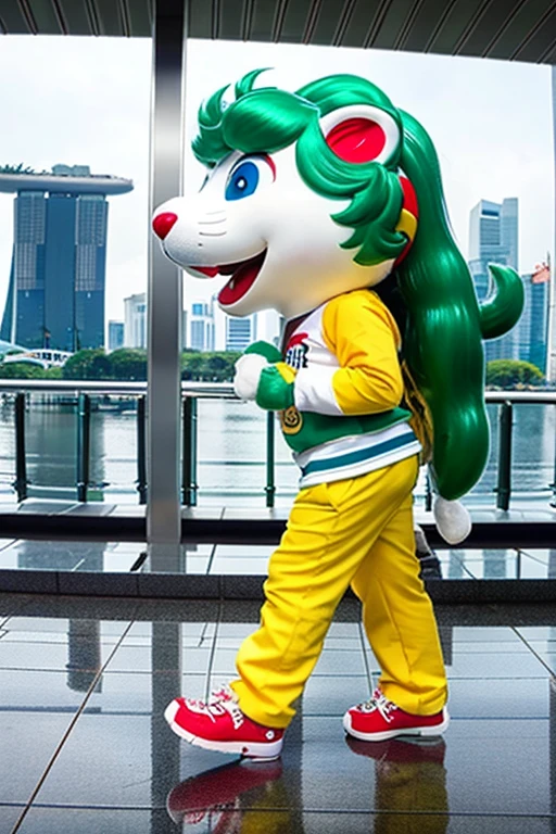 Singapore、mascot character、Marina Bay Sands、Merlion