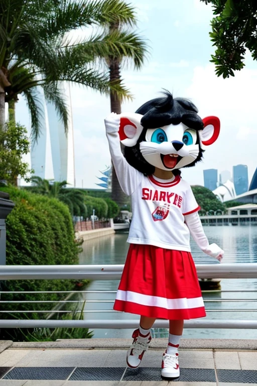 Singapore、mascot character、Marina Bay Sands、Merlion