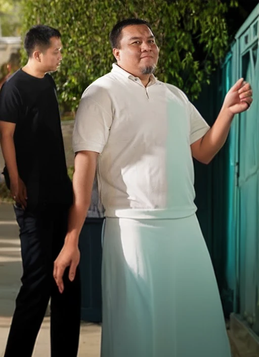 there are two men standing next to each other outside, screenshot from a movie, john picacio and brom, promo still, instagram post, inspired by Eddie Mendoza, scene from live action movie, carlos huante and doug chiang, ngai victo and dougherty patrick, still shot from movie, movie screen shot, pablo carpio and jordan grimmer