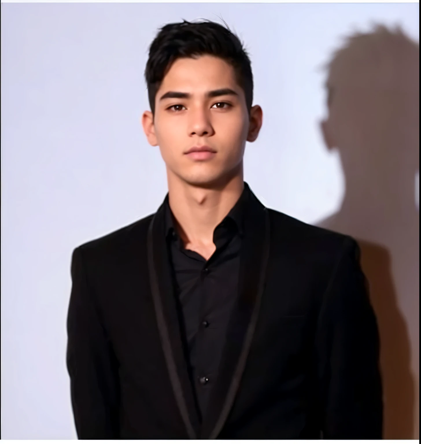 Photorealsitic, 8k full-length portraits, a handsome, Male, , Gentle expression, TOKYOcty, Winters, Shibuya in the background
