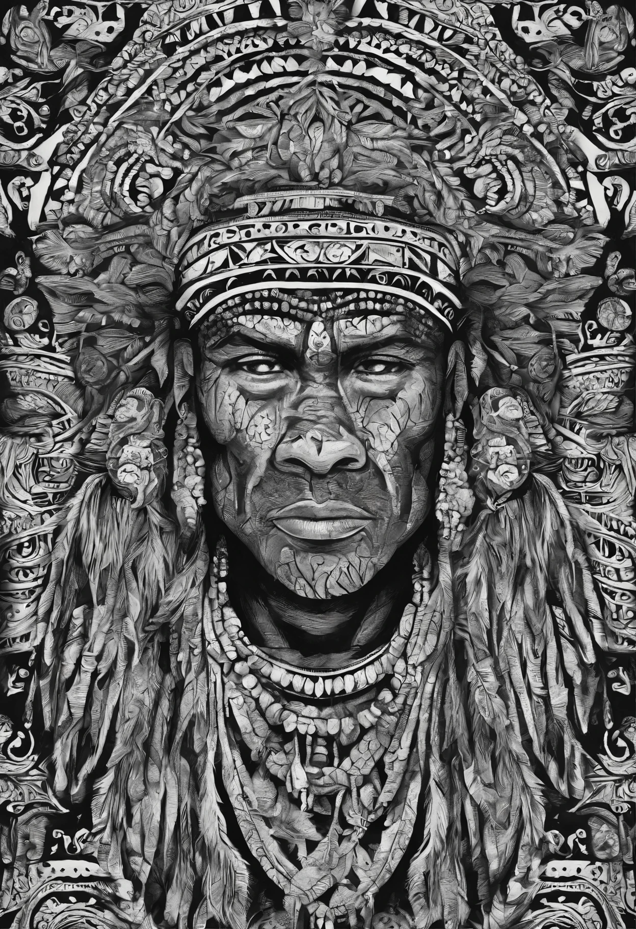 CREATE TRIBAL MAN