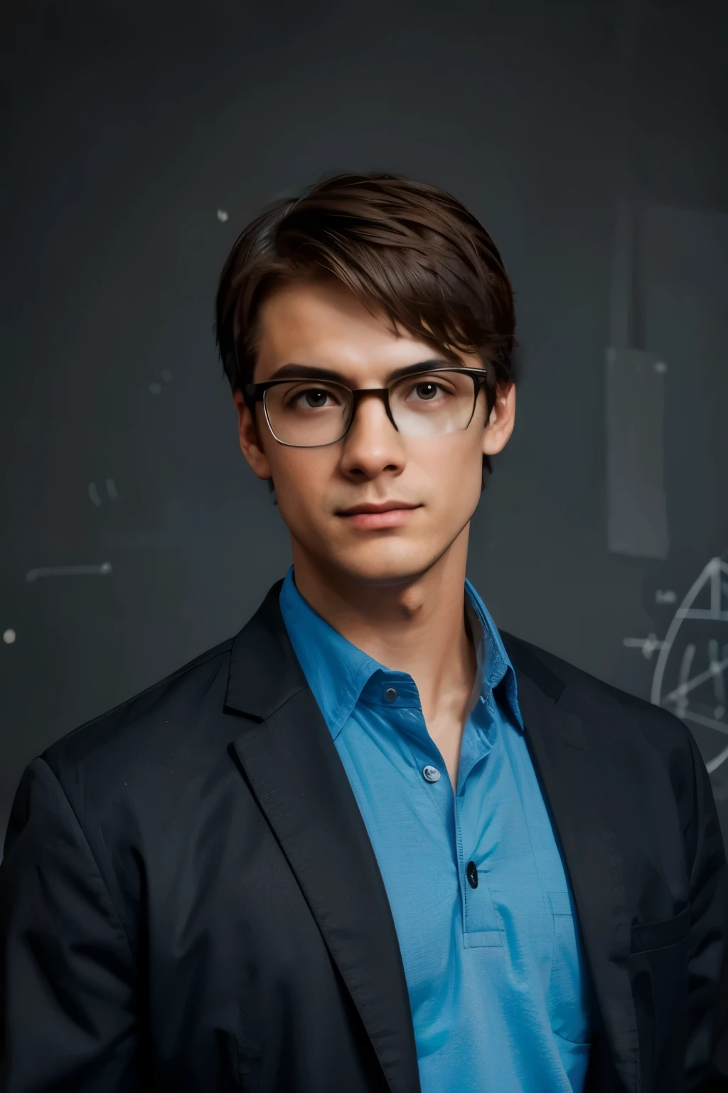 add glasses