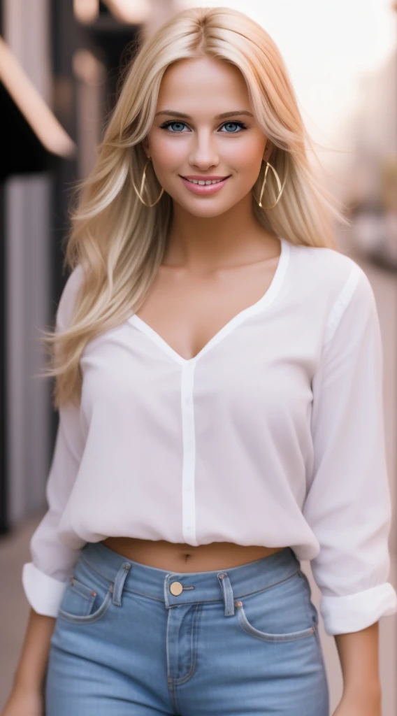 Pretty Blonde Woman
