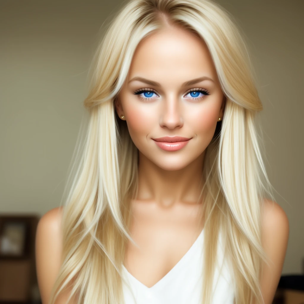 Pretty blonde Woman