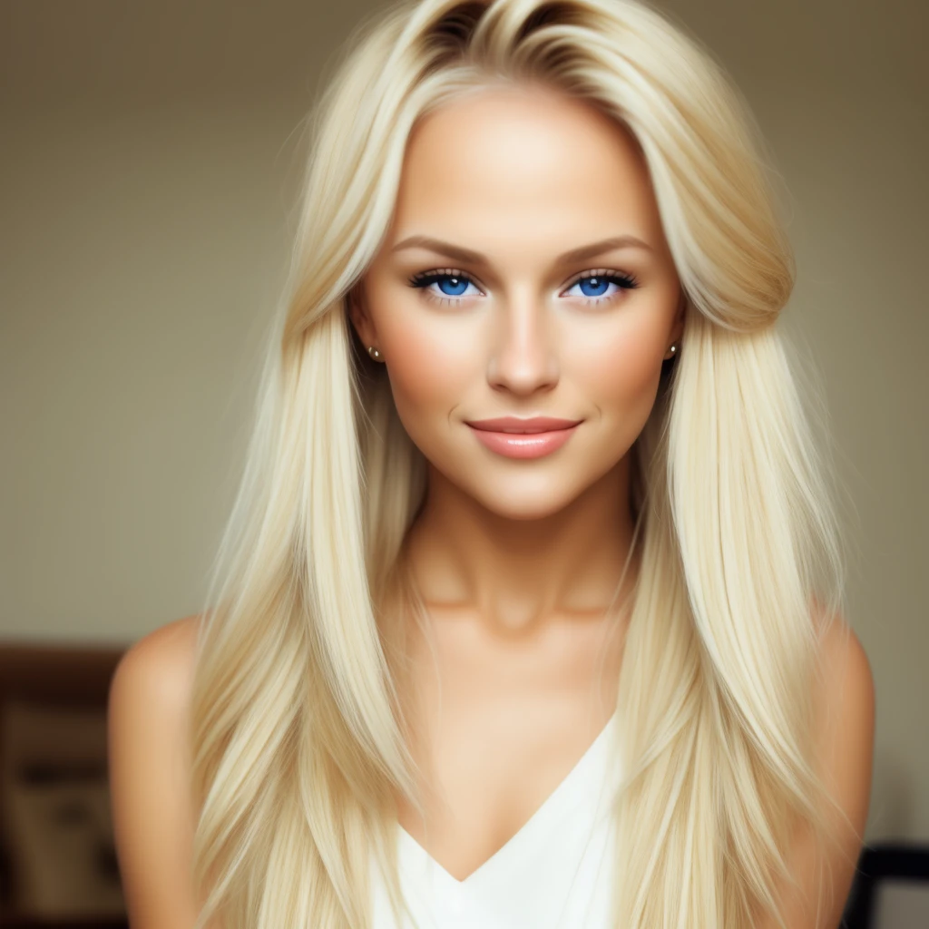Pretty blonde Woman