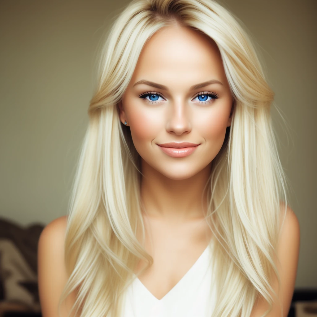 Pretty blonde Woman