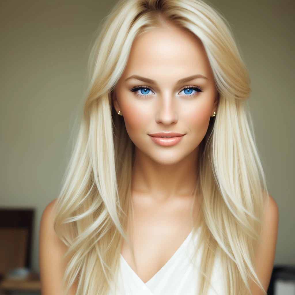 Pretty blonde Woman