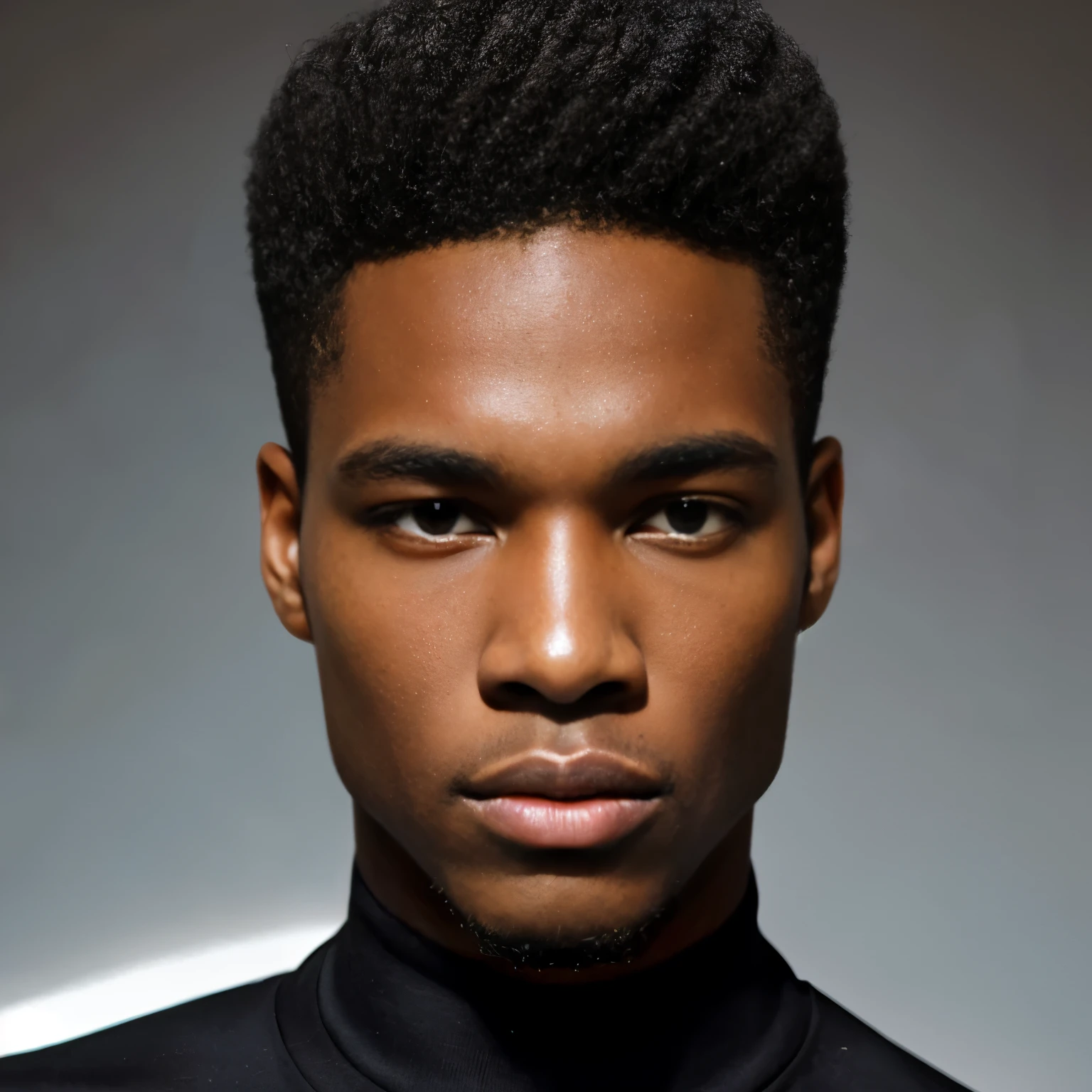 A black male model can display a wide range of physical characteristics, because beauty is diverse. Em geral, eles podem ter tons de pele mais escuros, cabelos encaracolados ou crespos, striking facial features, fuller lips and a variable height. Diversity is key in modeling to represent beauty in all its forms.