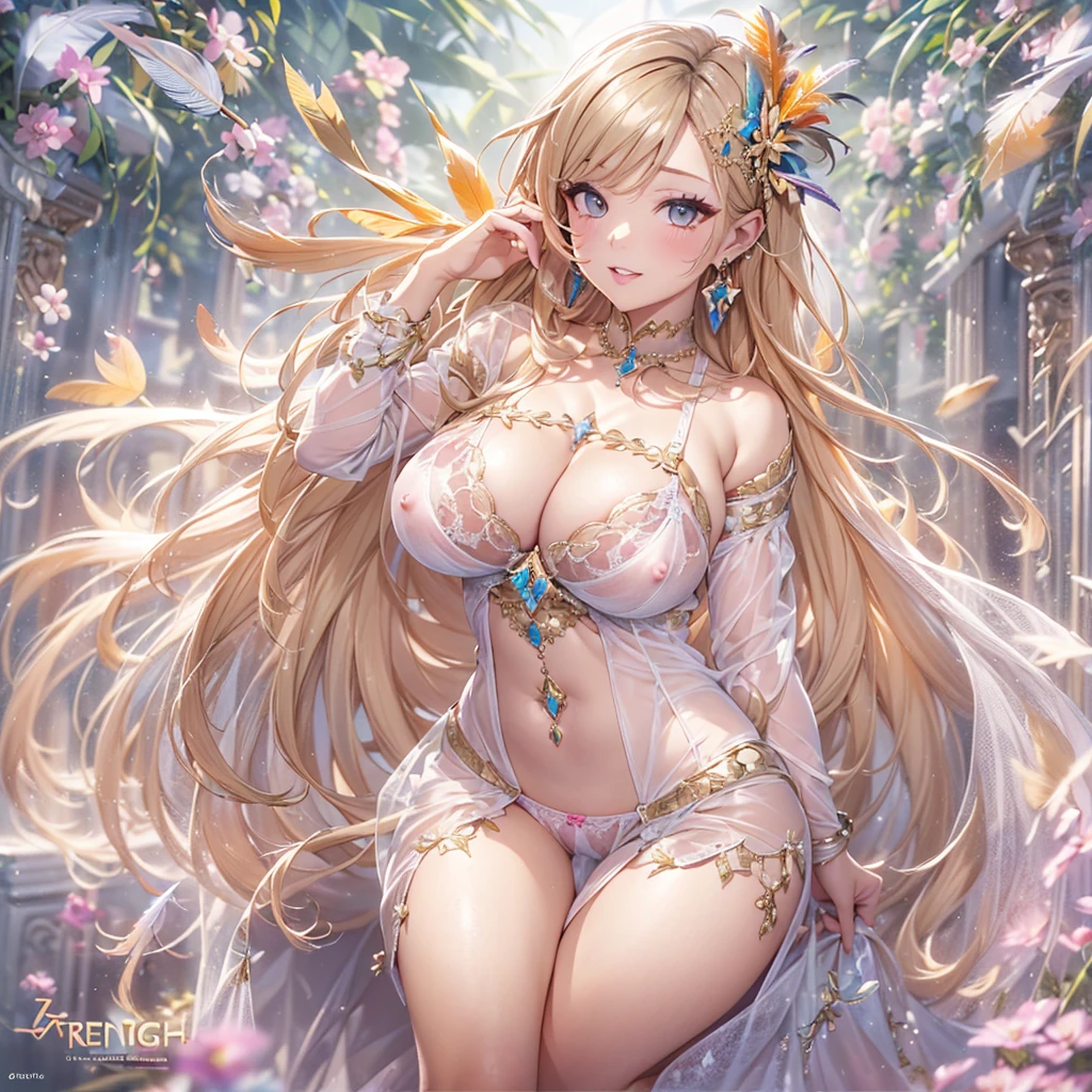 過去最高のmasterpiece、beautiful美しさ, 3D two-dimensional, rich, blonde, skirt, stockings, high heels, poison、star、star、(Highly detailed CG Unity 8K wallpaper),(masterpiece), (最high quality), (Super detailed), (best work),(best shadow), (sharp eyeliner, eye shadow, fine eye:1.1), (超High resolution,realistic,最high quality,realistic),(8K,RAW photo,最high quality,マstarプル),mature woman、sensual curves、huge breasts、thighs、bubble、お尻のmasterpiece, 最high quality, Super detailed, full body shot, mature woman, beautiful mature woman, nightgown and underwear, enchanting smile, thick lips, Chubby lips, blush, looking at the viewer, provocative expression, beautiful髪型, cleavage, Plump、curvy hips、attractive face、sexy lingerie、an inviting gaze、Expression of emotions、Lewd underwear、(((erotic see-through lingerie set)))、Standing position、gorgeous accessories 、big breastsの女性, bare shoulders, golden hair, colored feather, metal ornaments, colored flowers, particle, light, (masterpiece, 最high quality, 最high quality, official art, beautiful and aesthetic:1.2), (1 girl:1.3), very detailed,(fractal art:1.1),(colorful:1.1)、(flowers:1.3),most detailed,(zentangle:1.2), (dynamic pose), (abstract background:1.3), (shiny skin), (lots of colors :1.4), ,(earrings:1.4), (feather:1.4),masterpiece, 最high quality, Super detailed, 30~40 years, full body shot, beautiful 、various hairstyles,gold headband,plump breasts,beautiful butt,greek clothing,Tulle covers the breasts,perfectly proportioned, detailed clothing details,marble,god statue,cinematic lighting, film grain, 8K, masterpiece, Super detailed, high detail, high quality, High resolution,(((NSFW:1.2)))、exposed chest、Openwork decoration,(((see through dress)))、(((解剖学的に正しいbody))) , 最high quality, Super detailed, (((Lewd underwear)))、raise your butt, from below, (((R-18)))、Hakari、thighs, big breasts, Are standing, cowboy shot, blush, (((1 girl))), (masterpiece:1.3), (High resolution), (8K), (very detailed), perfect face, Nice eye and face, (((最high quality))), (Super detailed), detailed face and eye, (alone), High resolution、beautifuleye,(((sexy pose)))、(((整ったbig breasts)))、((beautiful eye))、luxury、(((超High resolution)))、(((detailed description)))、(((ぽっちゃりbody型)))、(((解剖学的構造に一致したbodyの部位)))、beautiful長いまつ毛、バランスのとれたbody型,2 feet、Just the right size for your legs and arms、Fishnet tights、glamorous、(((Clear white and black eye)))、lipstick、Sparkling、(Undistorted face, eye, body)、jewelry、gem、(長くカールしたbeautifulまつ毛)、(((バランス良いbeautiful胸)))、(transparent, Exquisite skin:1.2)、(((完璧なglamorousボディー)))、actress face、Super beautiful、Cute smile、Healing beauty、Flower shower、完璧なeye、realistic depiction、Super sexy、glossy、Glamorous、double eyelids、Good dark makeup、makeup