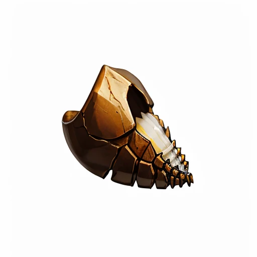 a large tooth, bone tooth, one canine tooth, a piece of tooth, Orc Tooth - If the tooth is put in a pocket it automatically casts Invisibility for 1d4 rounds., MagicItem_v1, (white background), fullshot