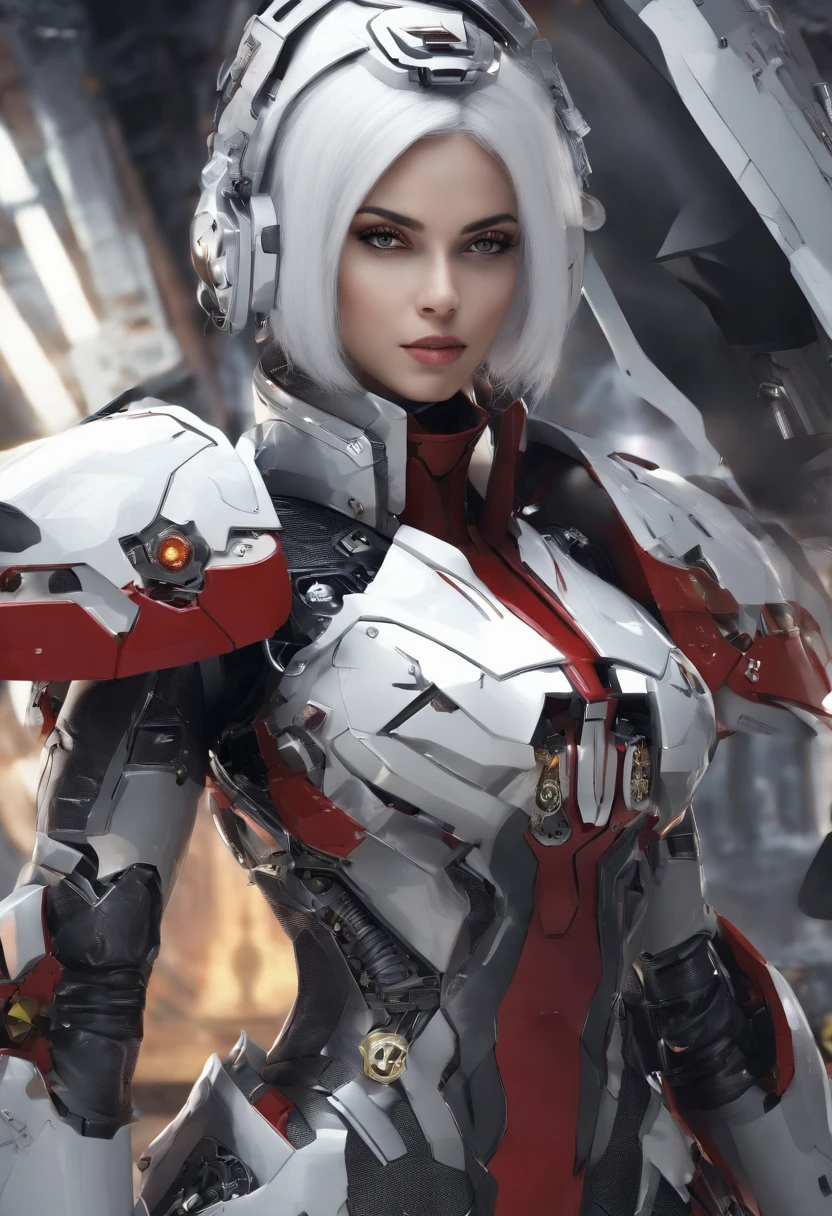 female warrior, adepta sororitas, (best quality:1.6), (bob haircut, white hair), red cape, (warhammer 40k art:1.4), (futuristic power armor:1.2), walking, (background: spacious spaceship hangar, steampunk machinery), (best quality:1.6),beautiful face, (best quality, masterpiece, award winning:1.4),(best quality:1.6), (octane render, depth of field, vivid colours:1.4), empty hands, (octane render, depth of field:1.7)