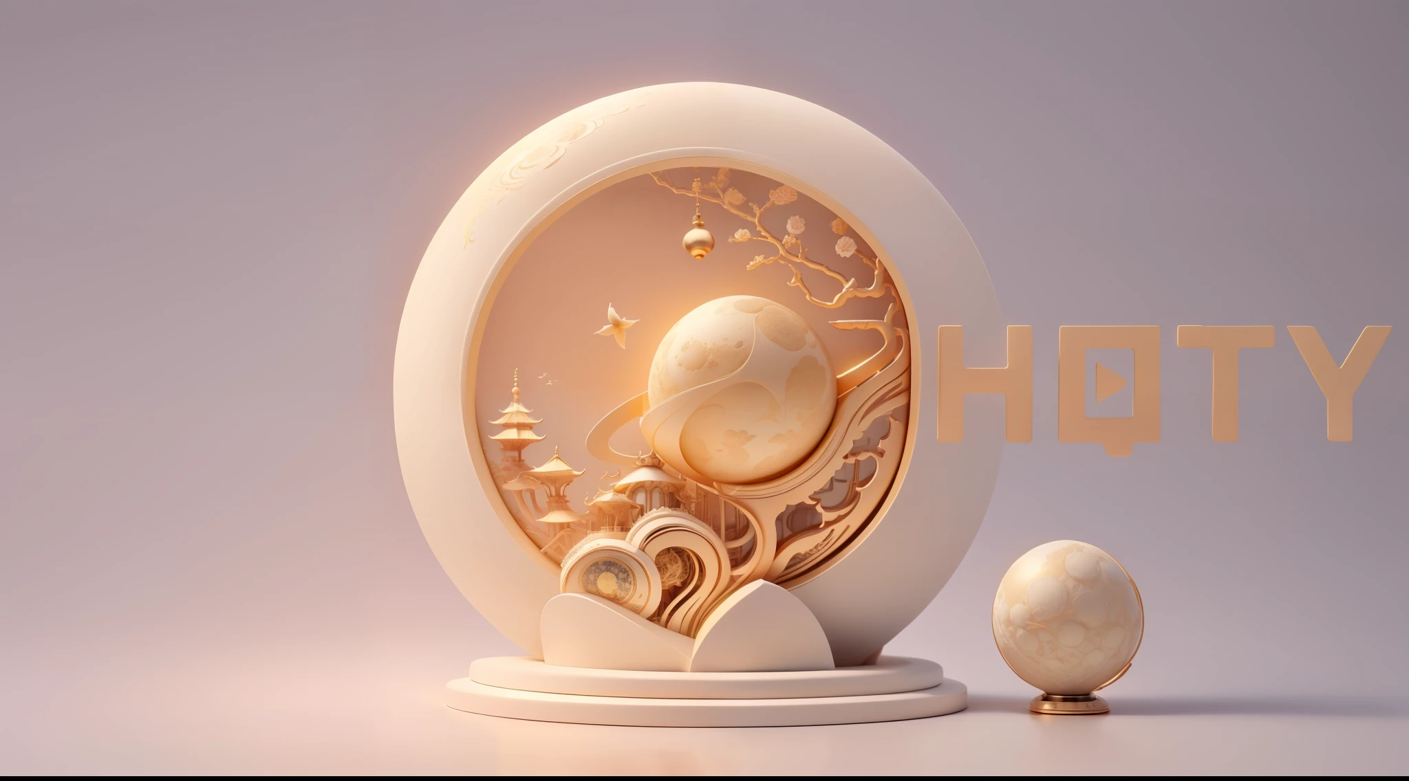 American character at the top of the background,simple background(santan seal moon，Leifeng Tower,west lake，lotus),super detailed，high quality，gramophone record, Ray tracing，Beautiful chinoiserie，The golden curve