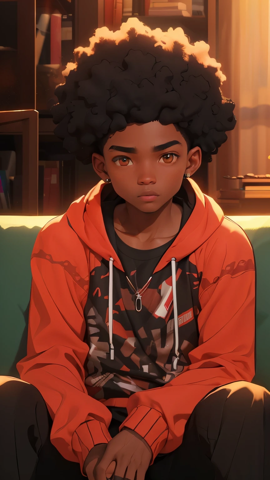 3d version of a black boy named Malik, hyperdetailed, 8k