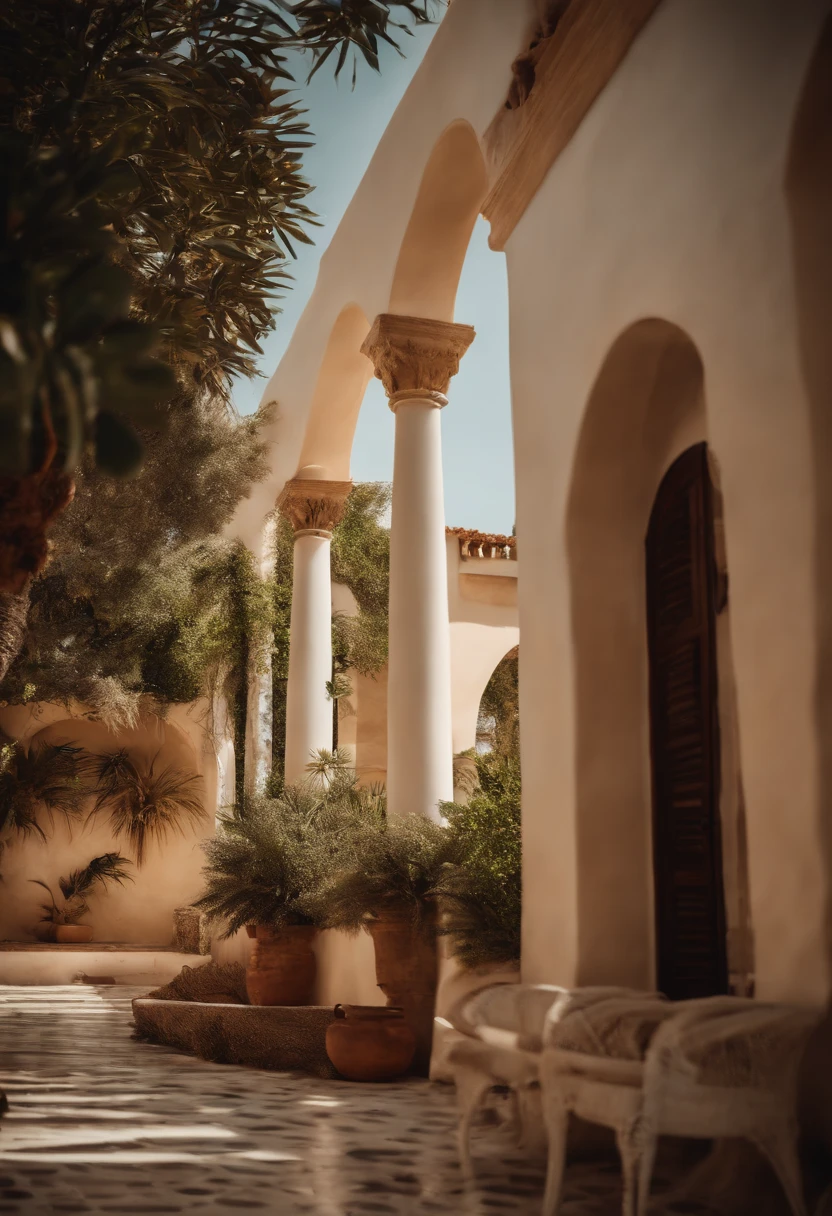 Mediterranean villa, Tropical sea