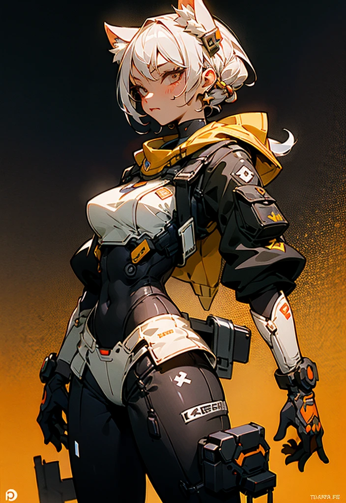 Flirtatious Girl from Takt Op.destiny, Japanese cartoons, Super detailed