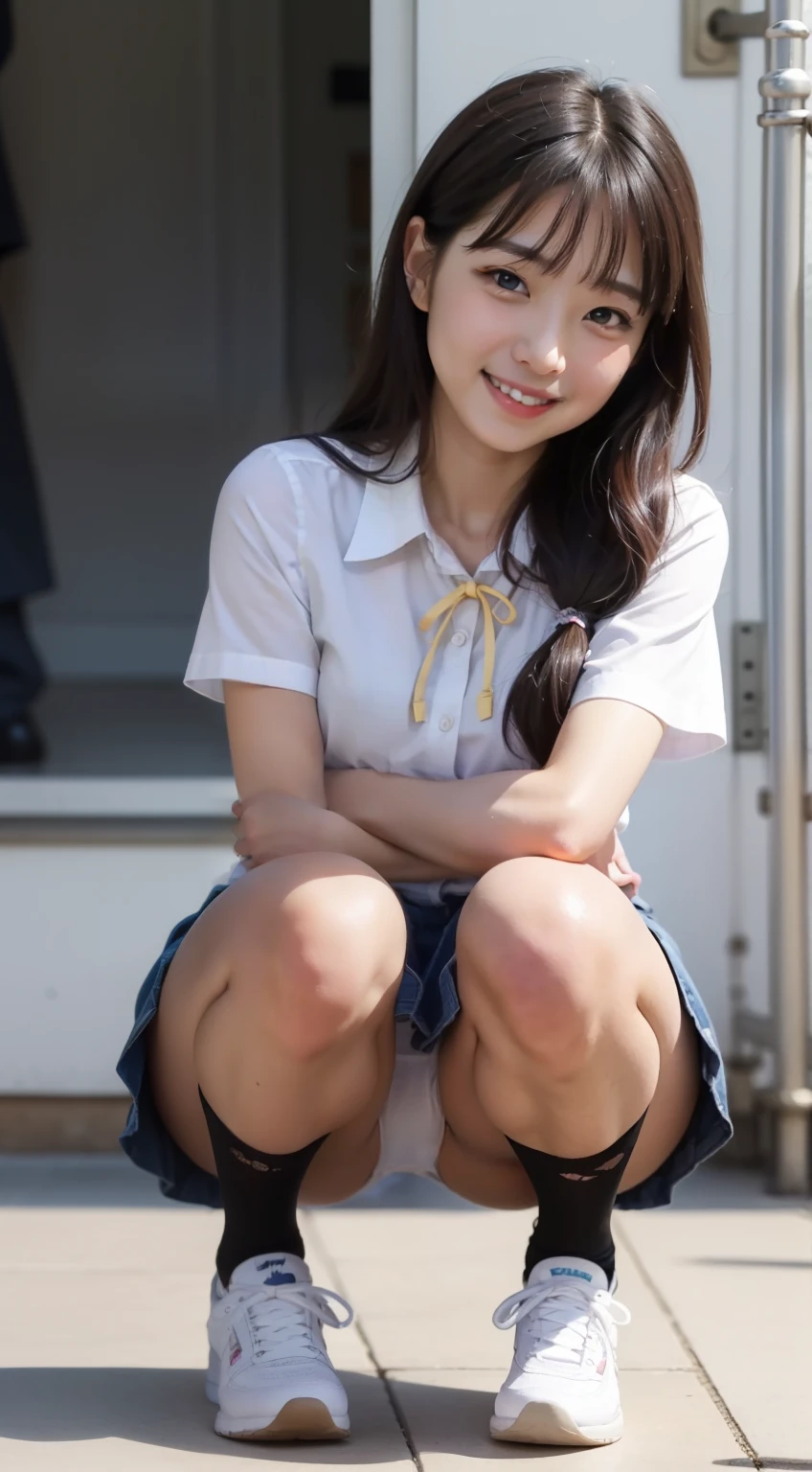 smile、I can see white panties