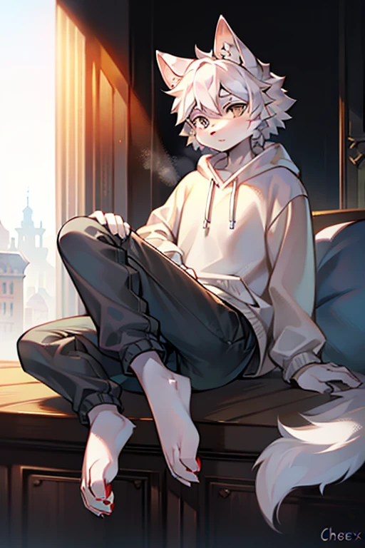 furry school boy