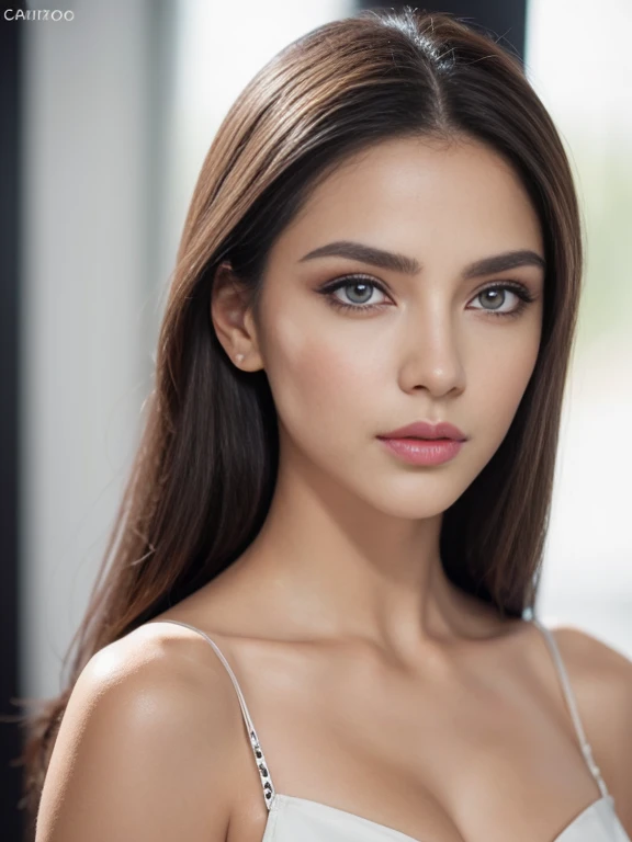 una mujer alta, muy tetona, hermosa, cuerpo muy tonificado usando un sari ajustado,Cara perfecta,ojos perfectos,Detalles HD,Detalles altos,sharp focus,Foto de estudio,Maquillaje HD,maquillaje brillante,maquillaje