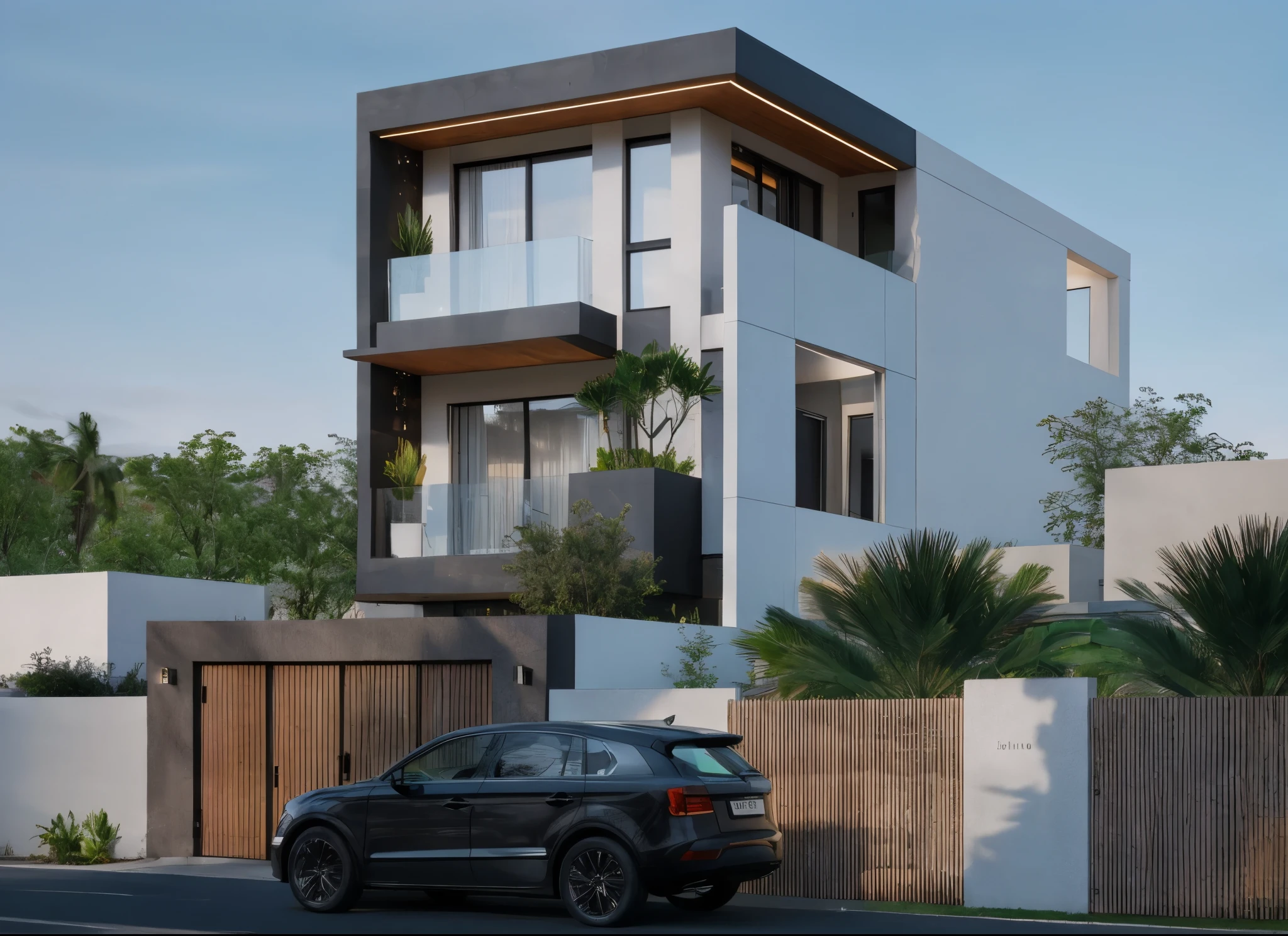 townhouse on the street ,modernvilla, architecture, blackandwhite,glass window,sunlight,(day light),(( masterpiece)) (( ultral realistic)) (( sharp forcus)) (( high detail)),RAW photo, subject, 8k uhd, dslr, soft lighting, high quality, film grain, Fujifilm XT3