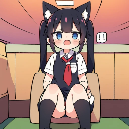 multiple girls、knee high socks、flat chest、thighs、Condescending、Crab crotch、Peeing、quirting、night、I have nipple、black hair、Sperm is on it、Condescending、High resolution、Detailed、masterpiece、twin tails、blush、naked、masturbation、carrying a school bag、Toilet in a private room、Cat ear、laughing